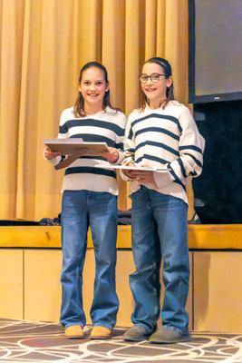 Nachwuchsschwimmerinnen des Jahres: Hannah Schappert und Eva Keller