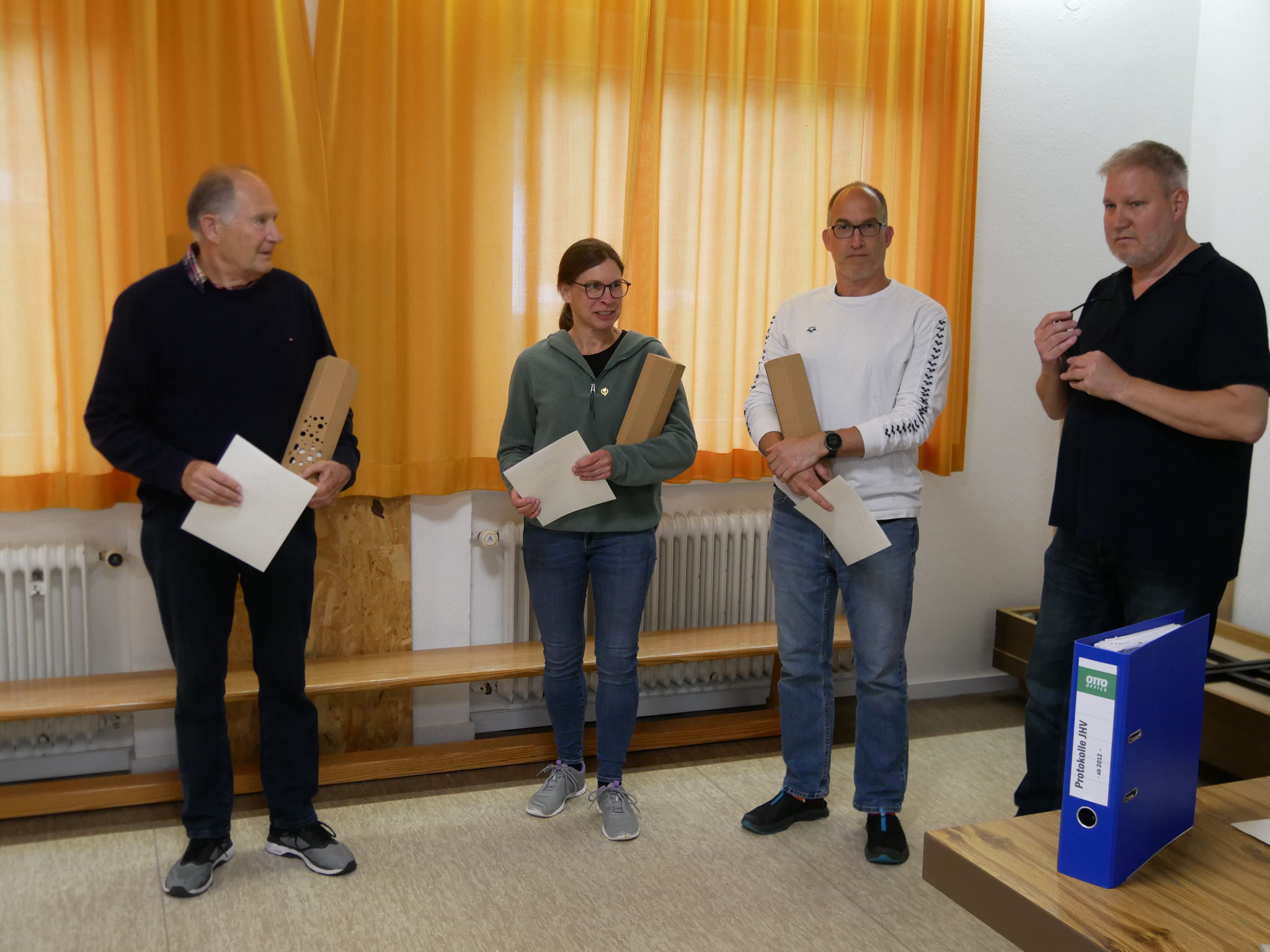 Ehrungen für die Master Schwimmer