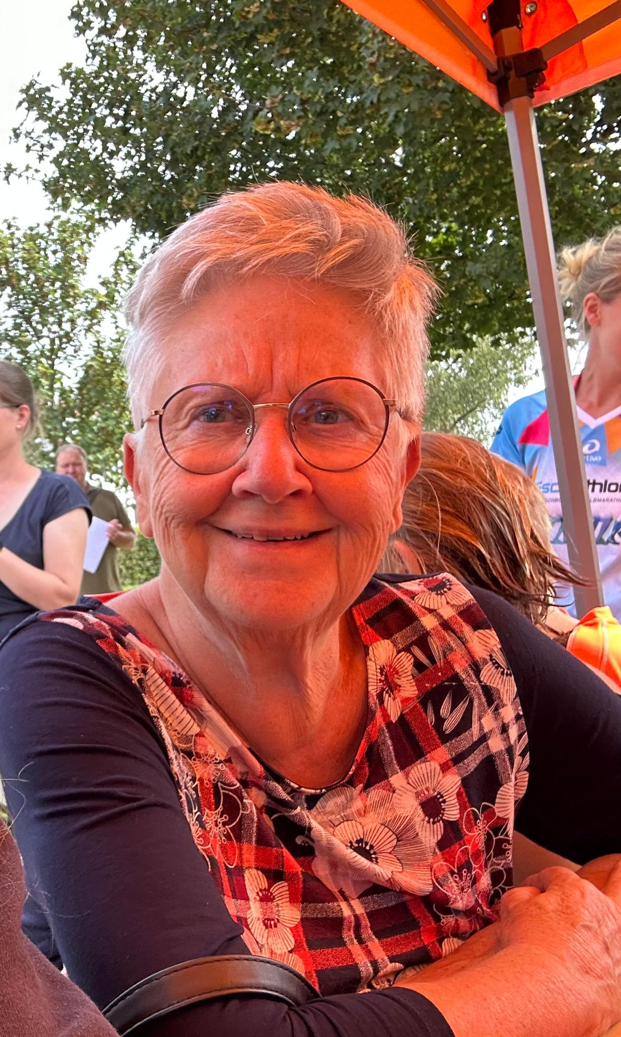 Ingrid Schramke älteste Teilnehmerin