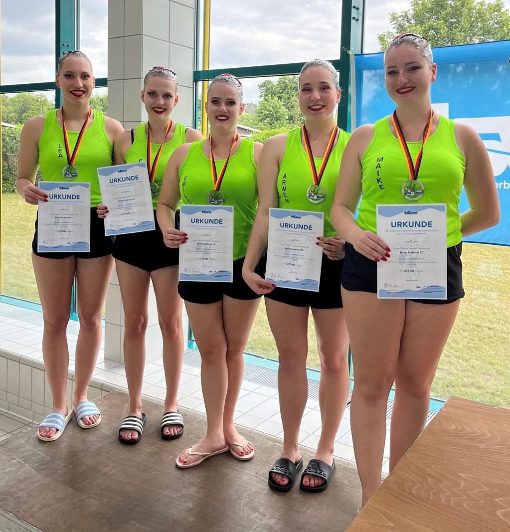 Deutsche Vizemeister in der Gruppe